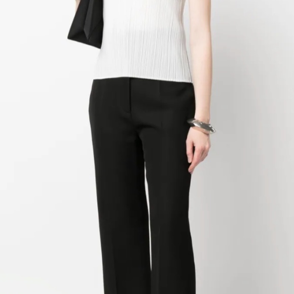 PLEATS PLEASE ISSEY MIYAKE navy tank top and pants matching set - Picture 9 of 11